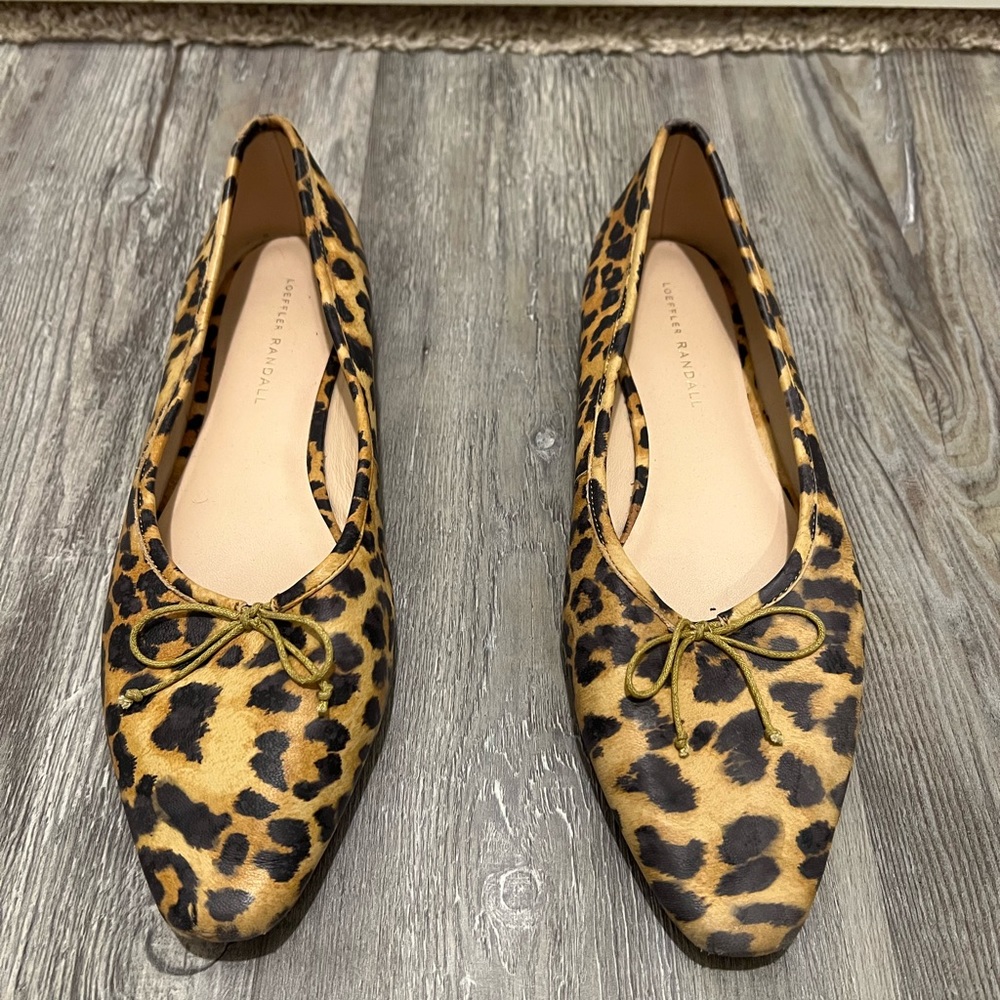 Loeffler Randall Cheetah Print Flats